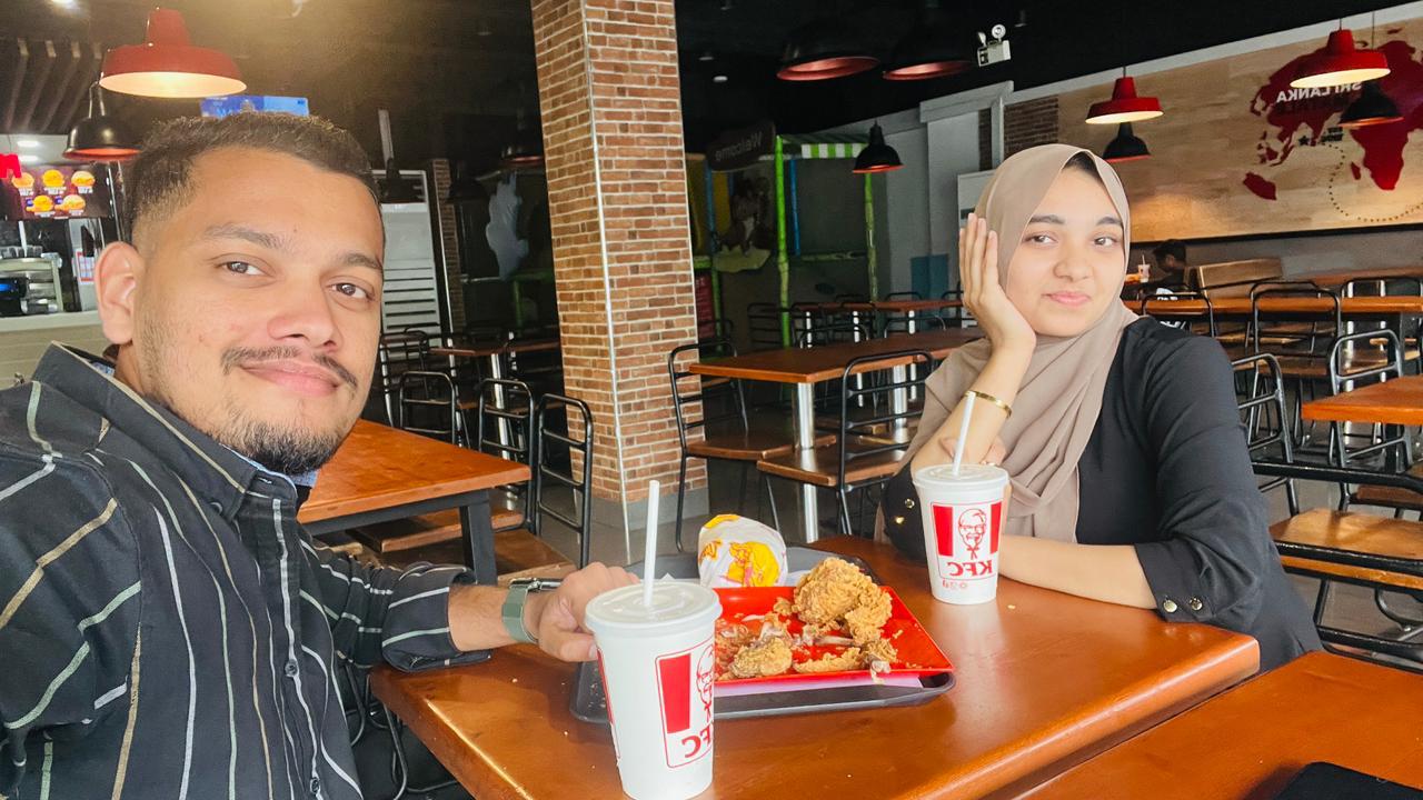 Our first date